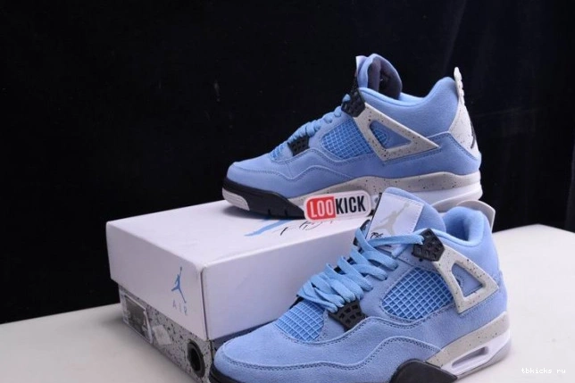 Rep TB JORDAN 4 AIR Blue CT8527-400 University 0629